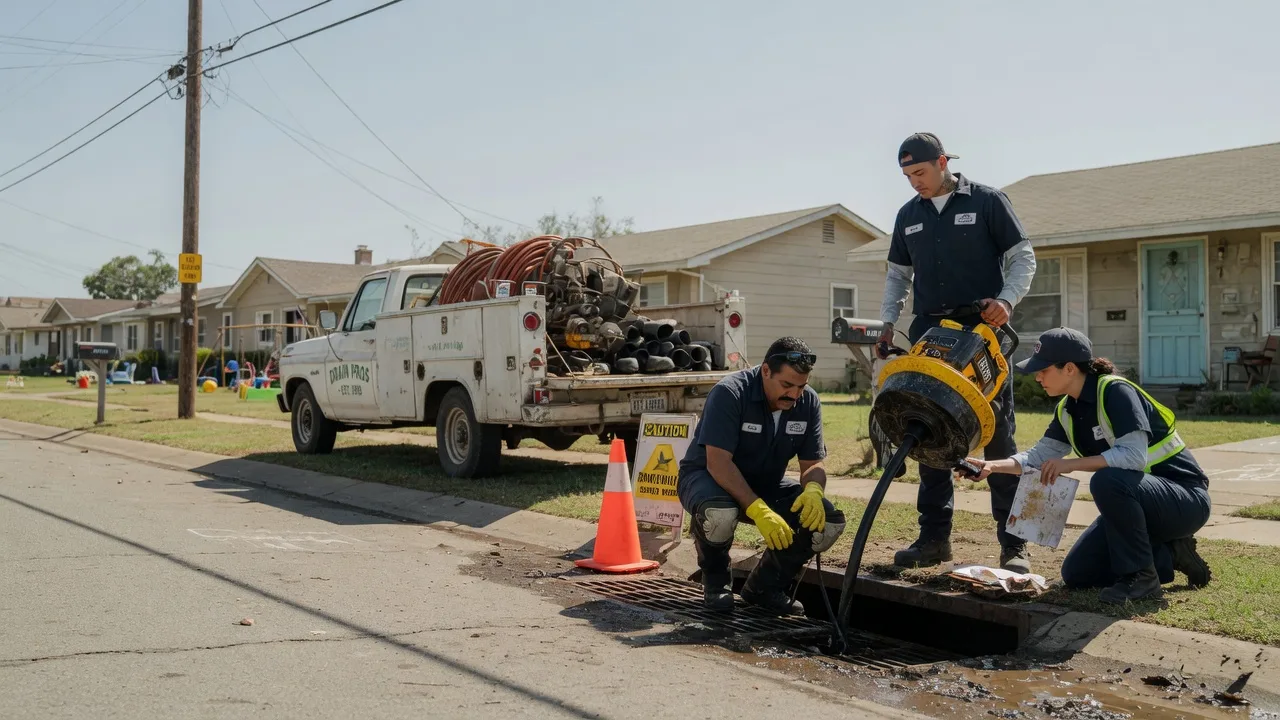 Drain Cleaning in Grantville, GA near me